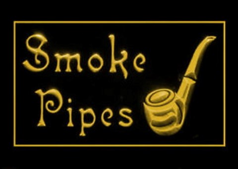 Smoke Pipes LED Neon Sign